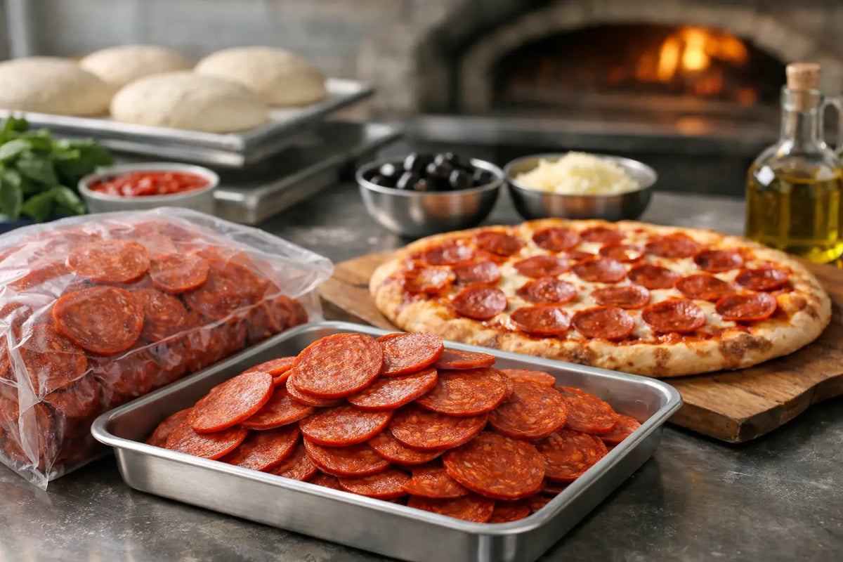 Halal Pepperoni Wholesale UK for Busy Pizzerias