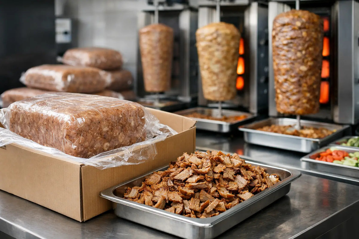 Donner Kebab Meat Wholesale for Busy Takeaways