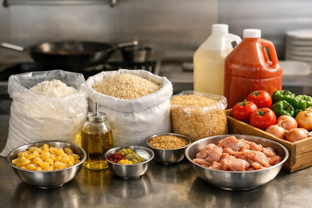 Bulk Ingredients Guide for Busy Takeaways