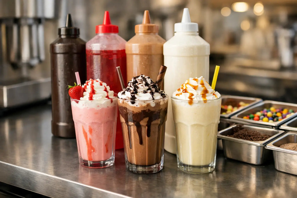 Milkshake Syrup Wholesale UK for Better Margins