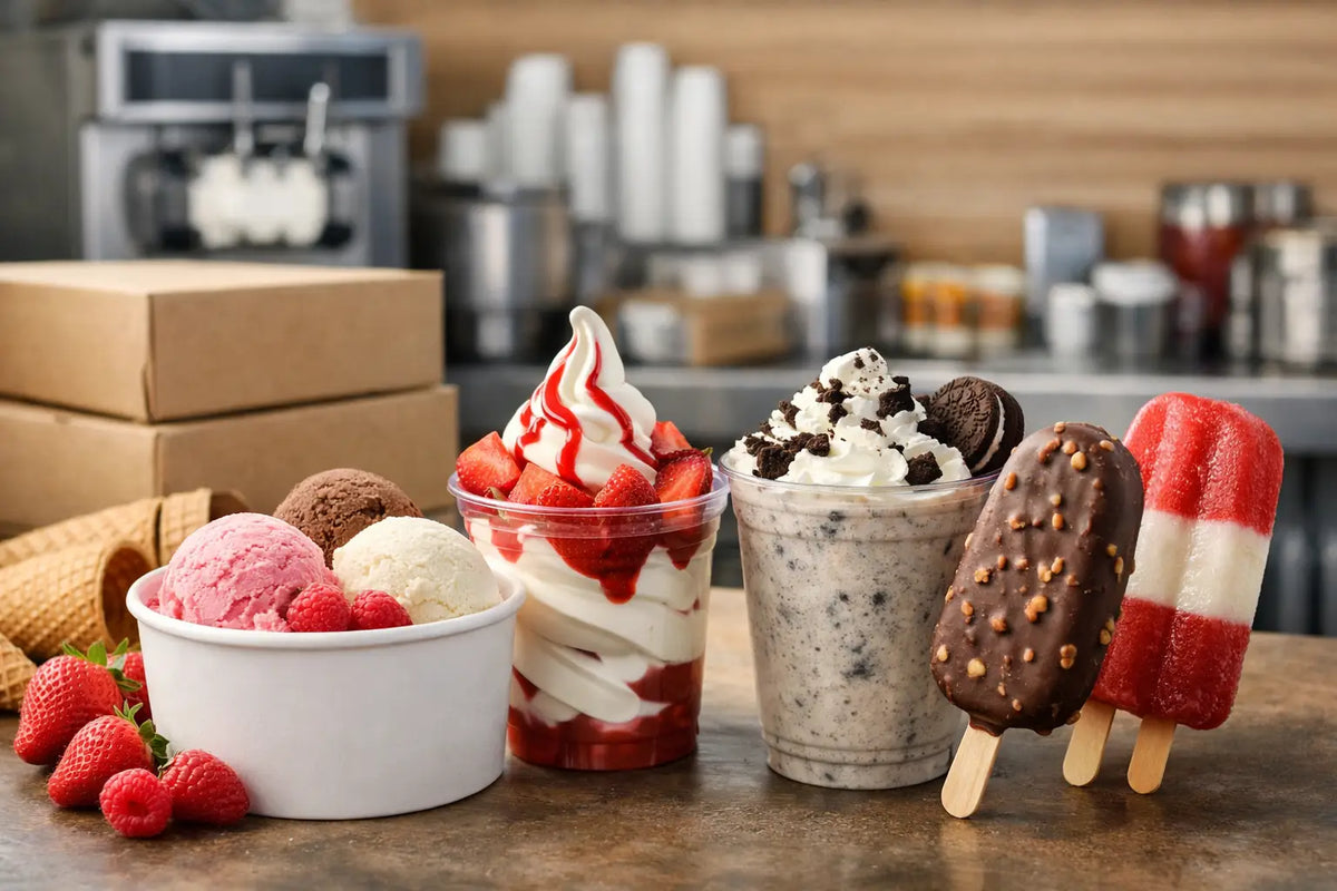 Frozen Desserts Wholesale UK for Fast Food