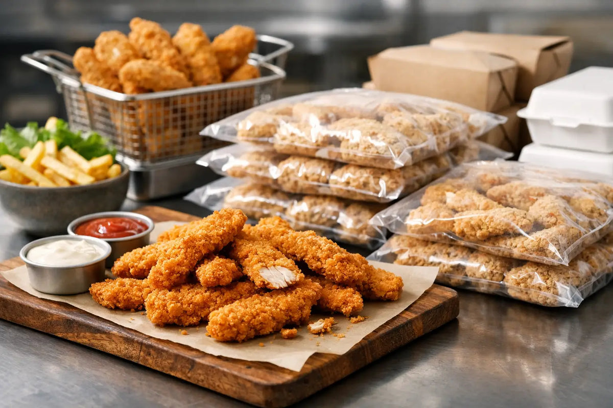 Halal Chicken Strips Wholesale for Busy Takeaways