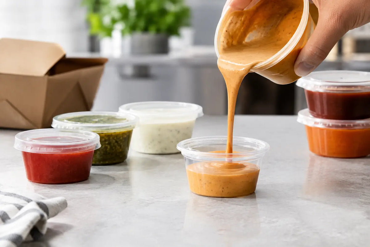 How to Portion Takeaway Sauces for Profit