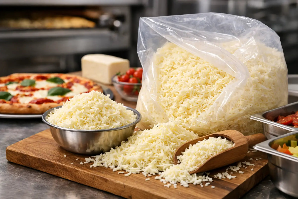 Grated Mozzarella Wholesale UK for Busy Kitchens