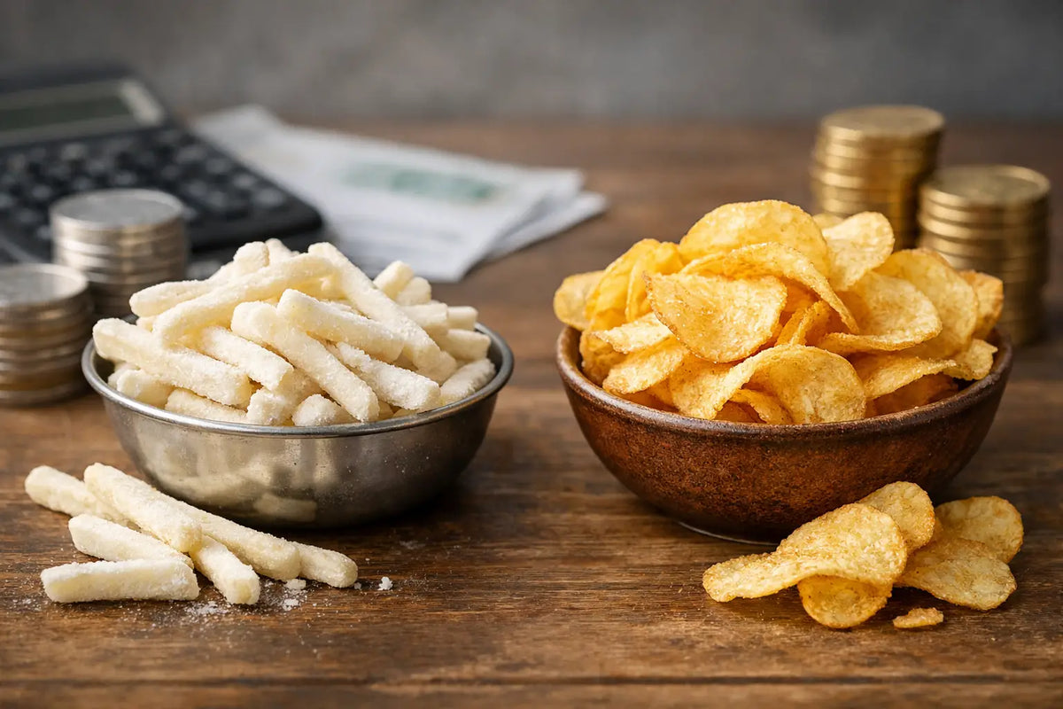Frozen Fries Versus Fresh Chips: Which Pays?