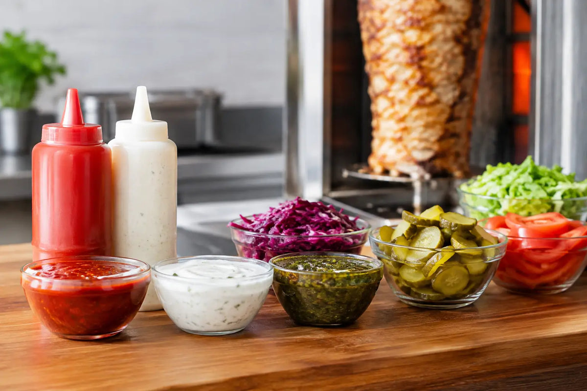 Best Kebab Shop Condiments for Faster Service
