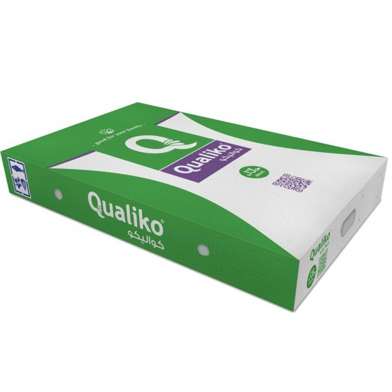 (QUALIKO) CHICKEN FILLETS 130-150G 10KG GREEN BOX