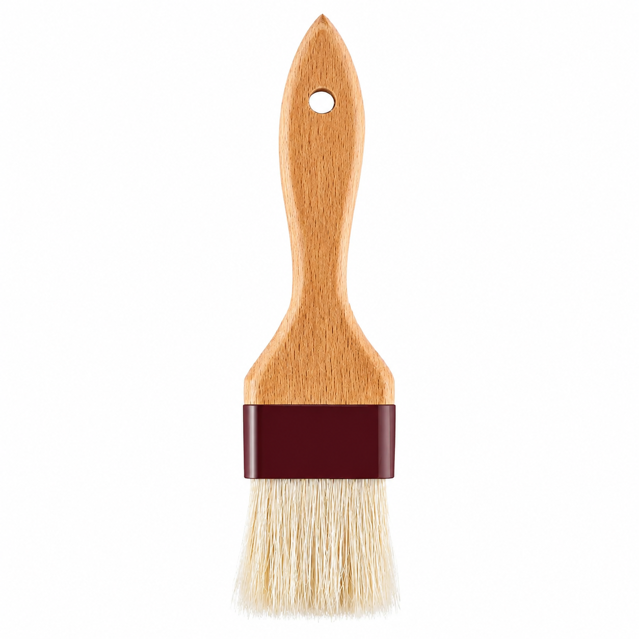 2" PASTRY BRUSH WITH WOODEN HANDLE