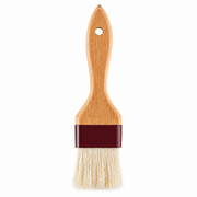 2" PASTRY BRUSH WITH WOODEN HANDLE