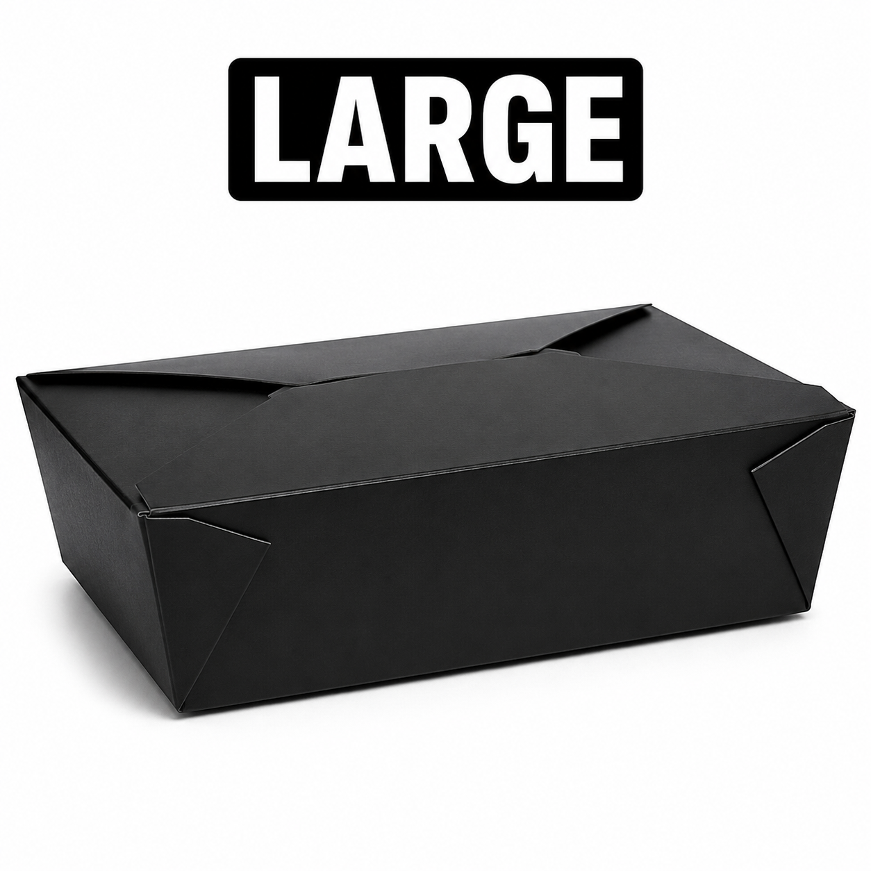 VIP BLACK DELI BOXES #3 (200 PIECES)