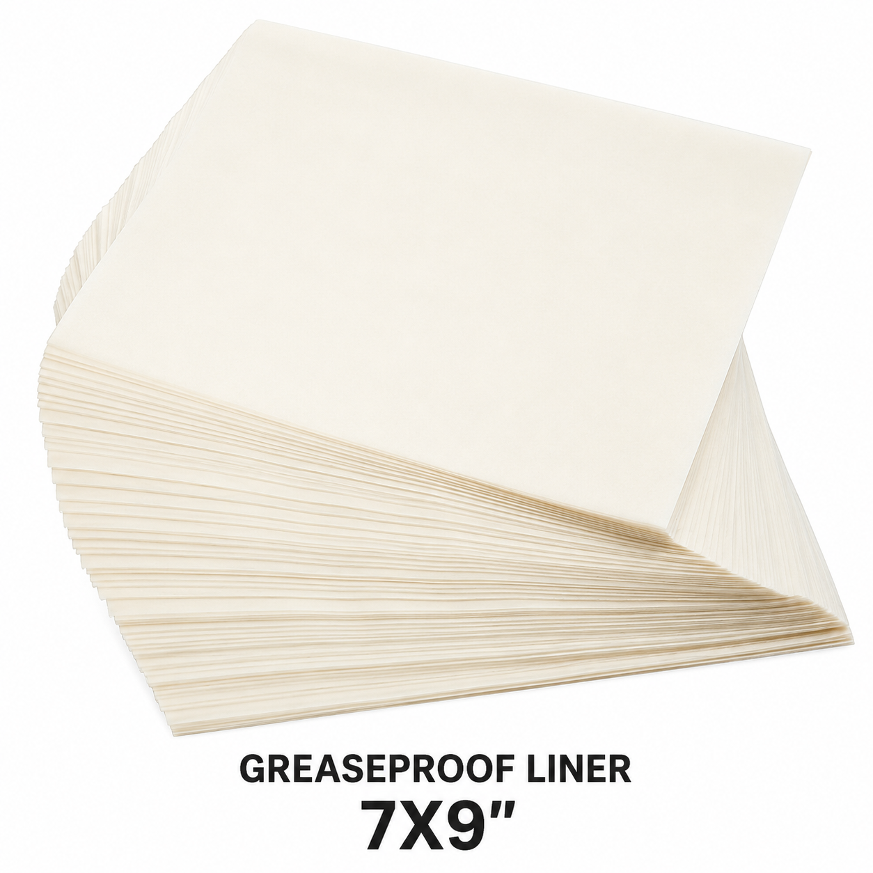 CUT 8 GREASE PROOF LINER (7"X9") YELLOW (1000PCS)