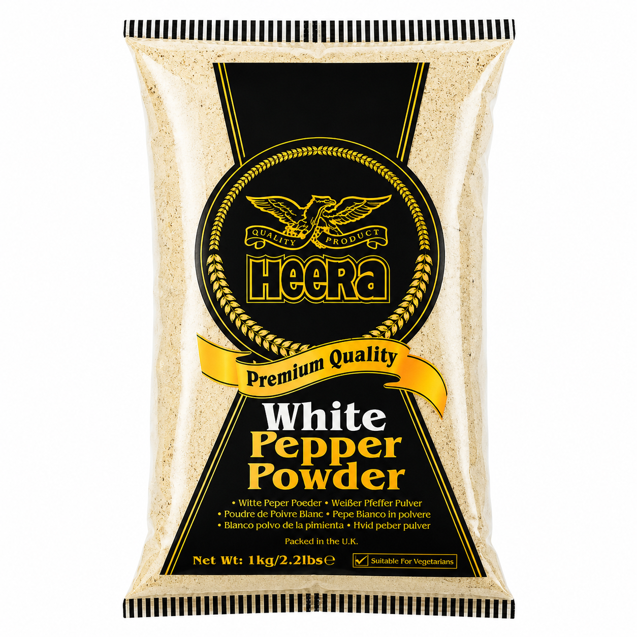 HEERA WHITE PEPPER POWDER 1KG