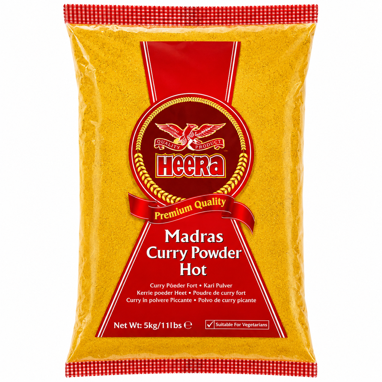 HEERA MADRAS CURRY POWDER HOT 5 KG