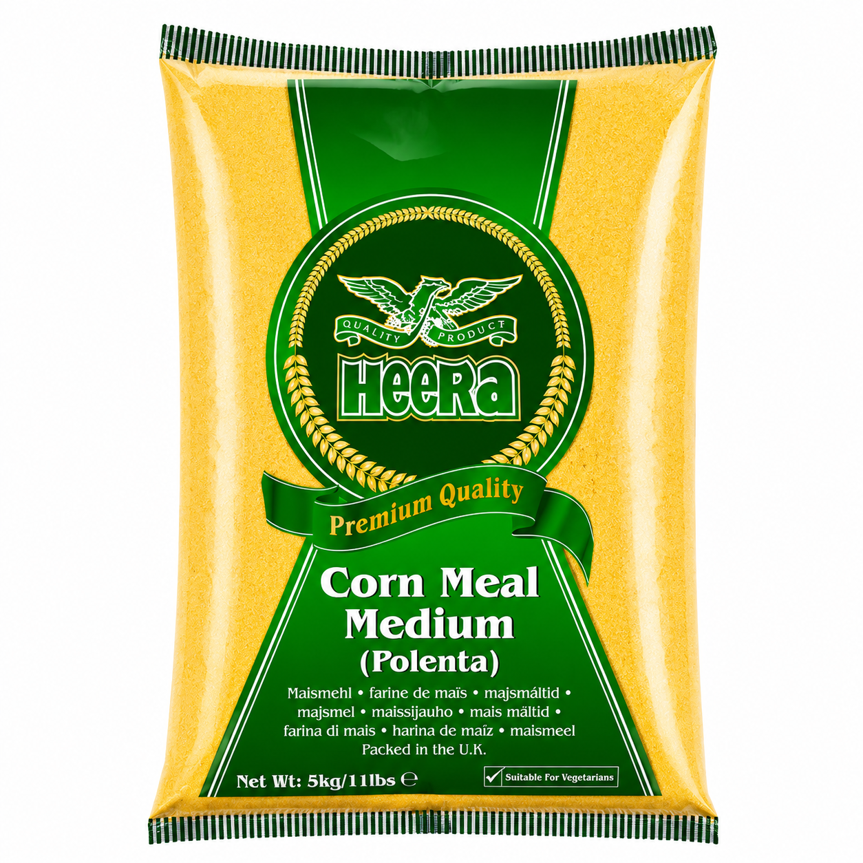 HEERA CORN MEAL (POLENTA) MEDIUM 5KG