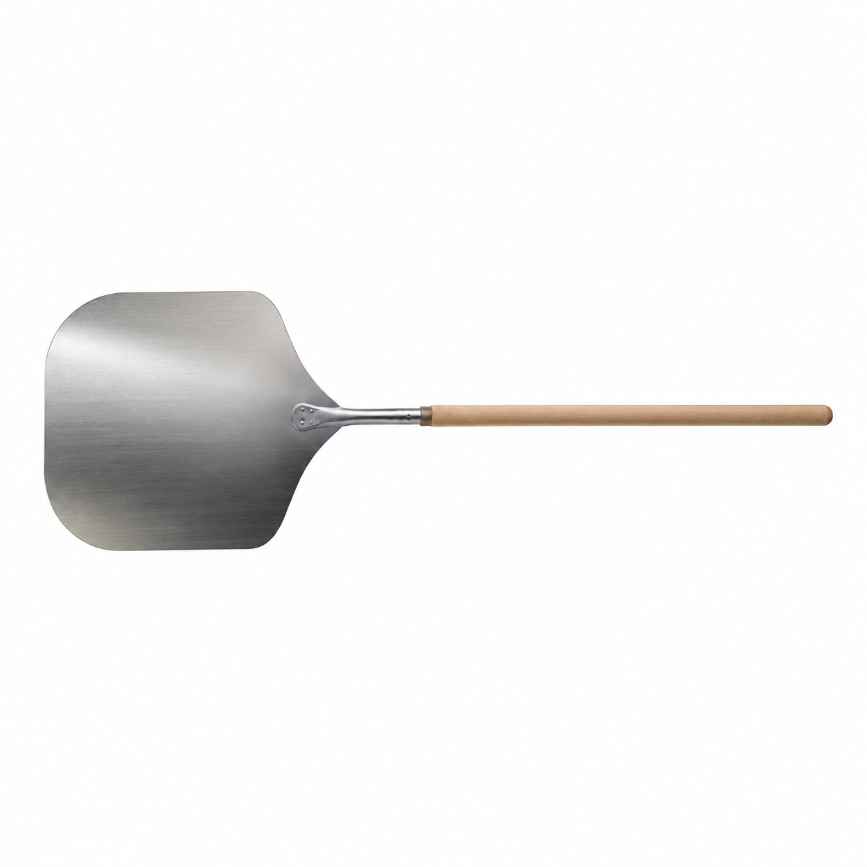 [LARGE] PIZZA PEEL 12X12" WOOD HANDLE 52" LENGTH