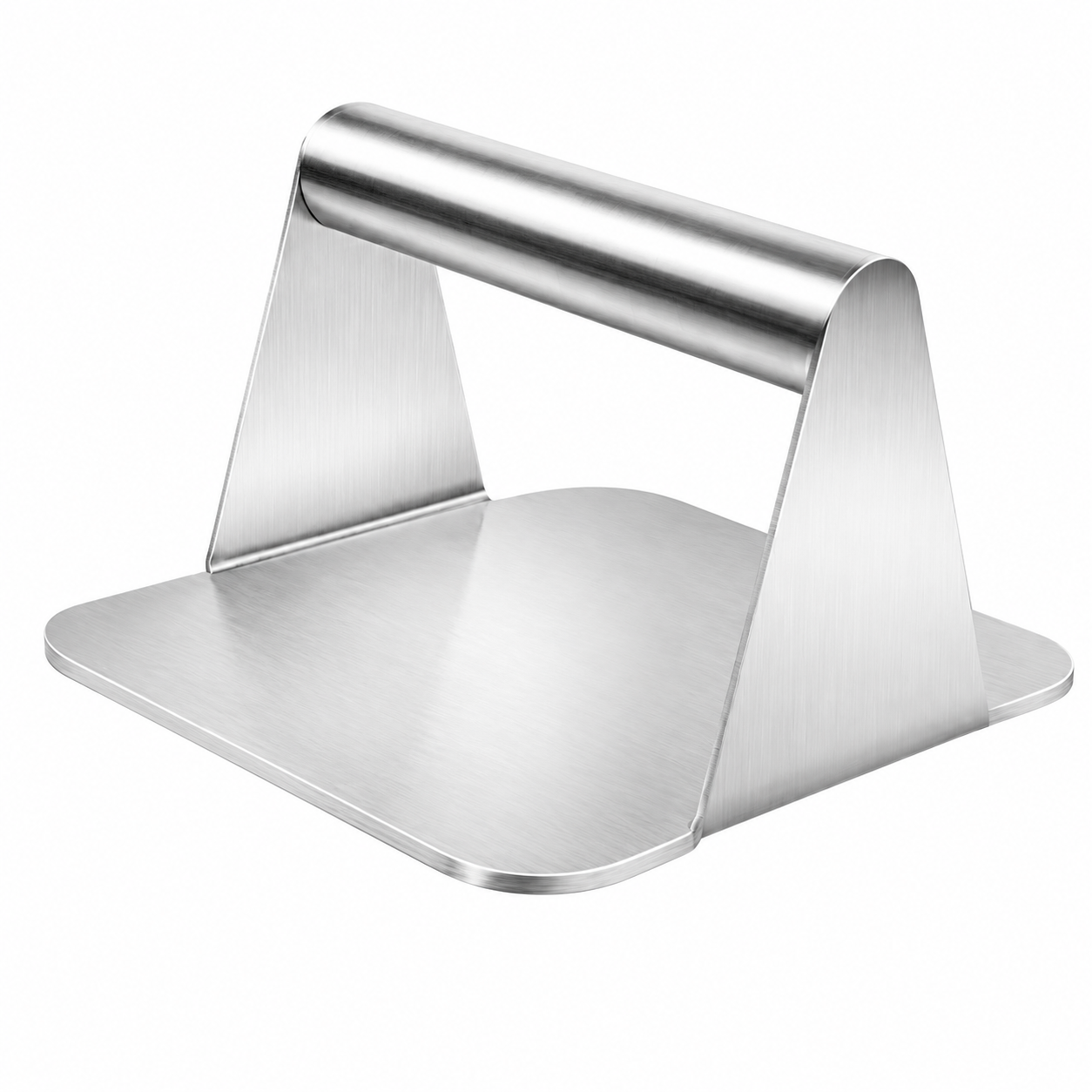 SQUARE SMASH BURGER PRESS STAINLESS STEEL