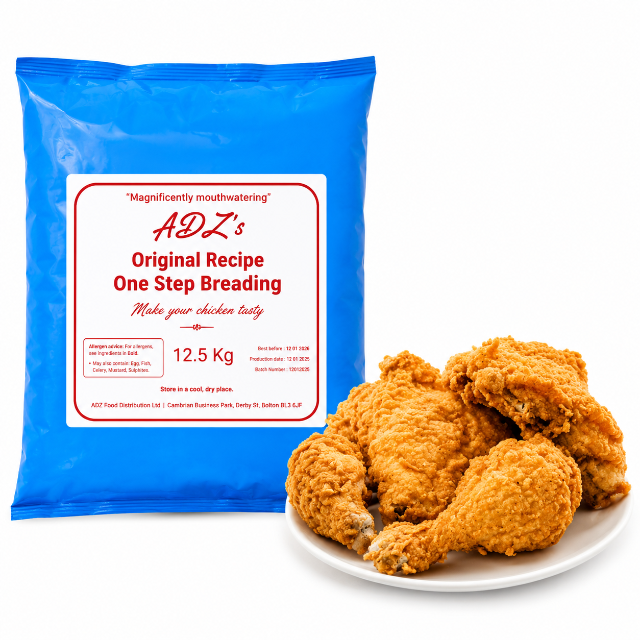 ADZ ORIGINAL ONE STEP BREADING 12.5KG