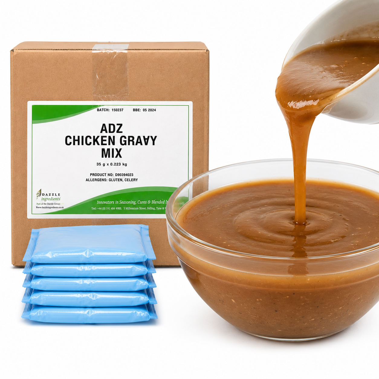 ADZ CHICKEN GRAVY MIX 36X223G
