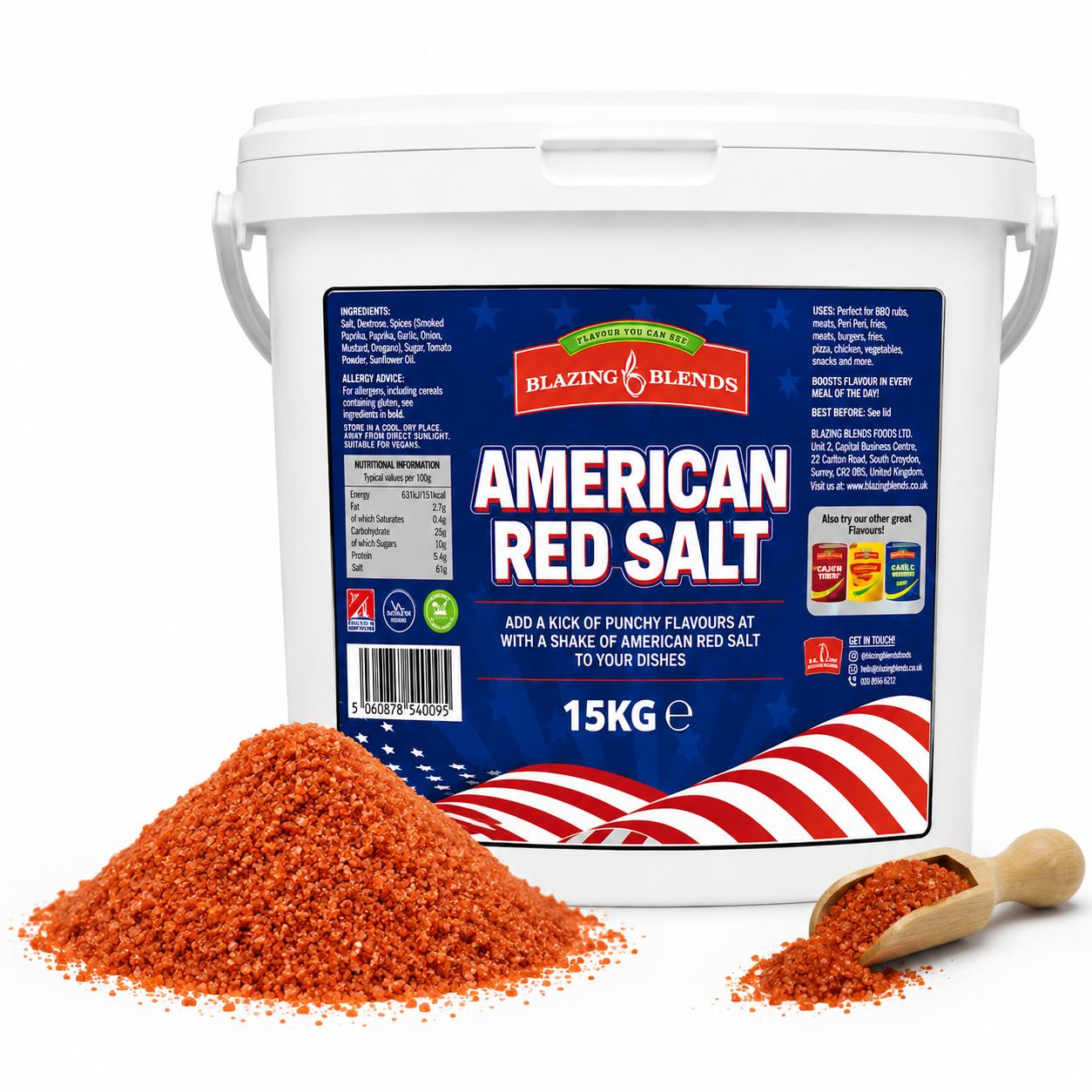 AMERICAN RED SALT 15KG TUB