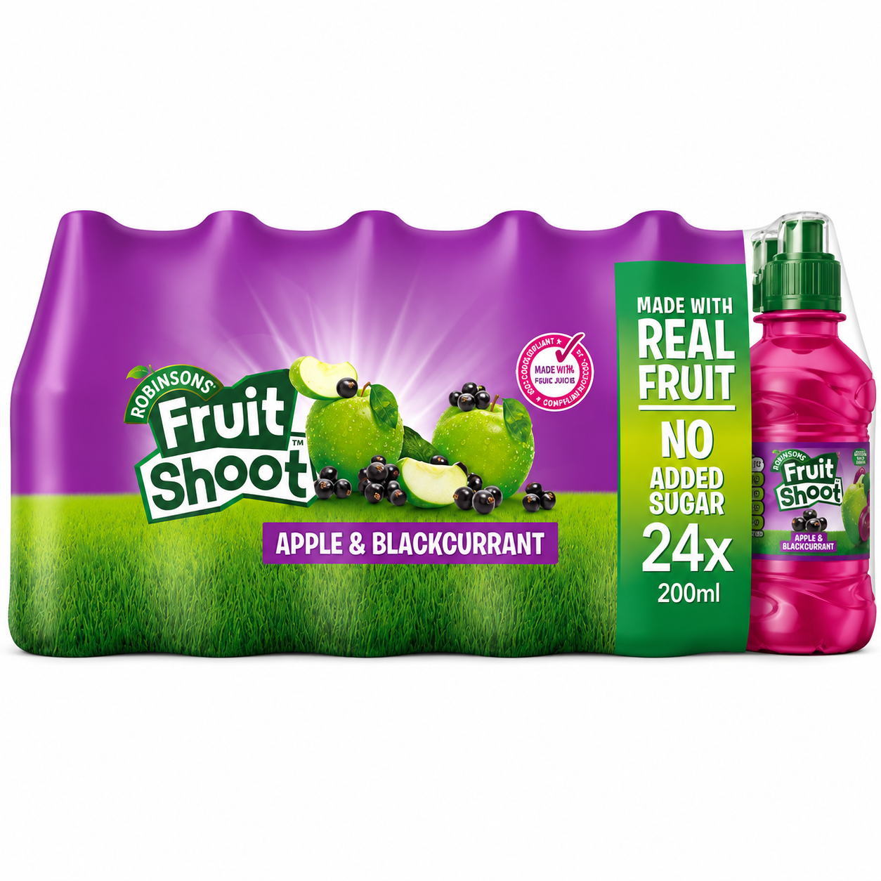 FRUIT SHOOT APPLE & BLACKCURRANT 24X200ML