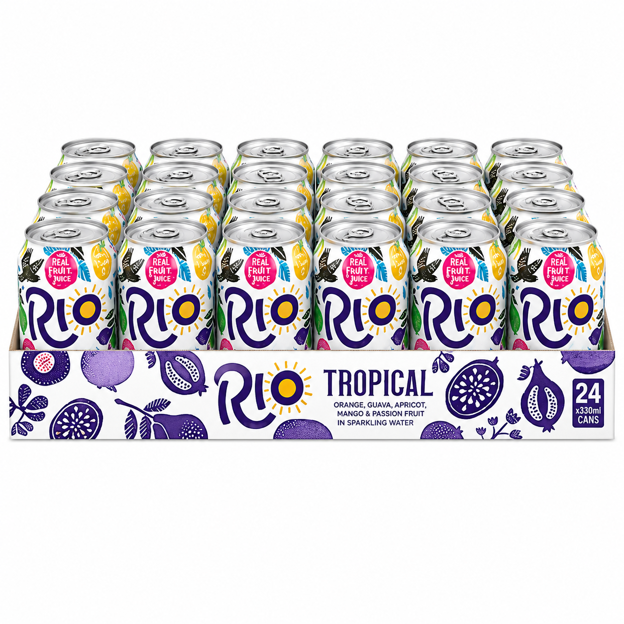 RIO TROPICAL CANS 24X330ML