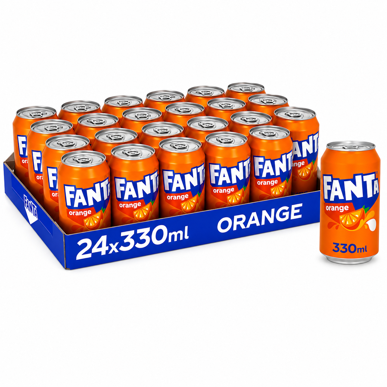 FANTA ORANGE (GB) 24X330ML CANS