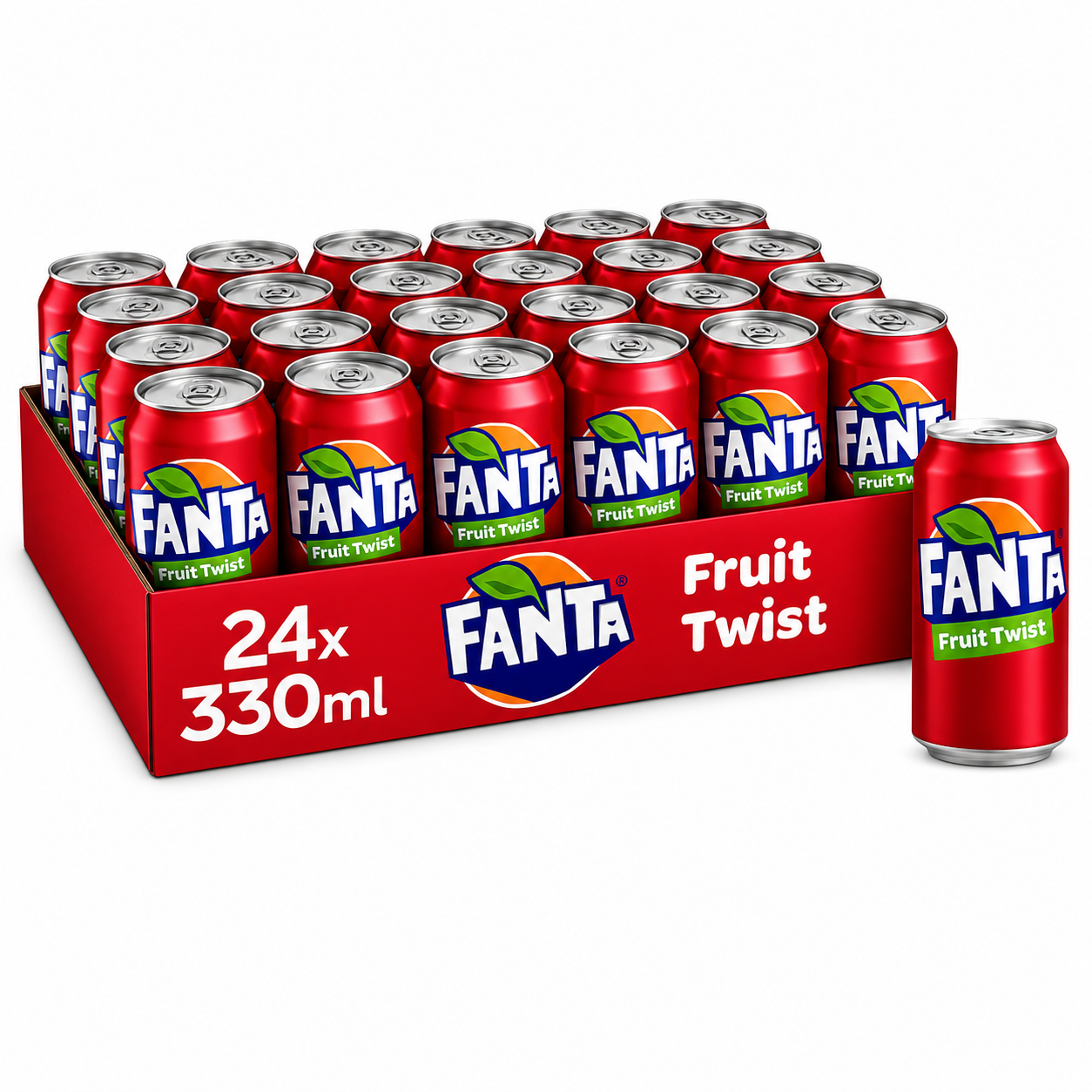 FANTA FRUIT TWIST 24X330ML CANS (GB)