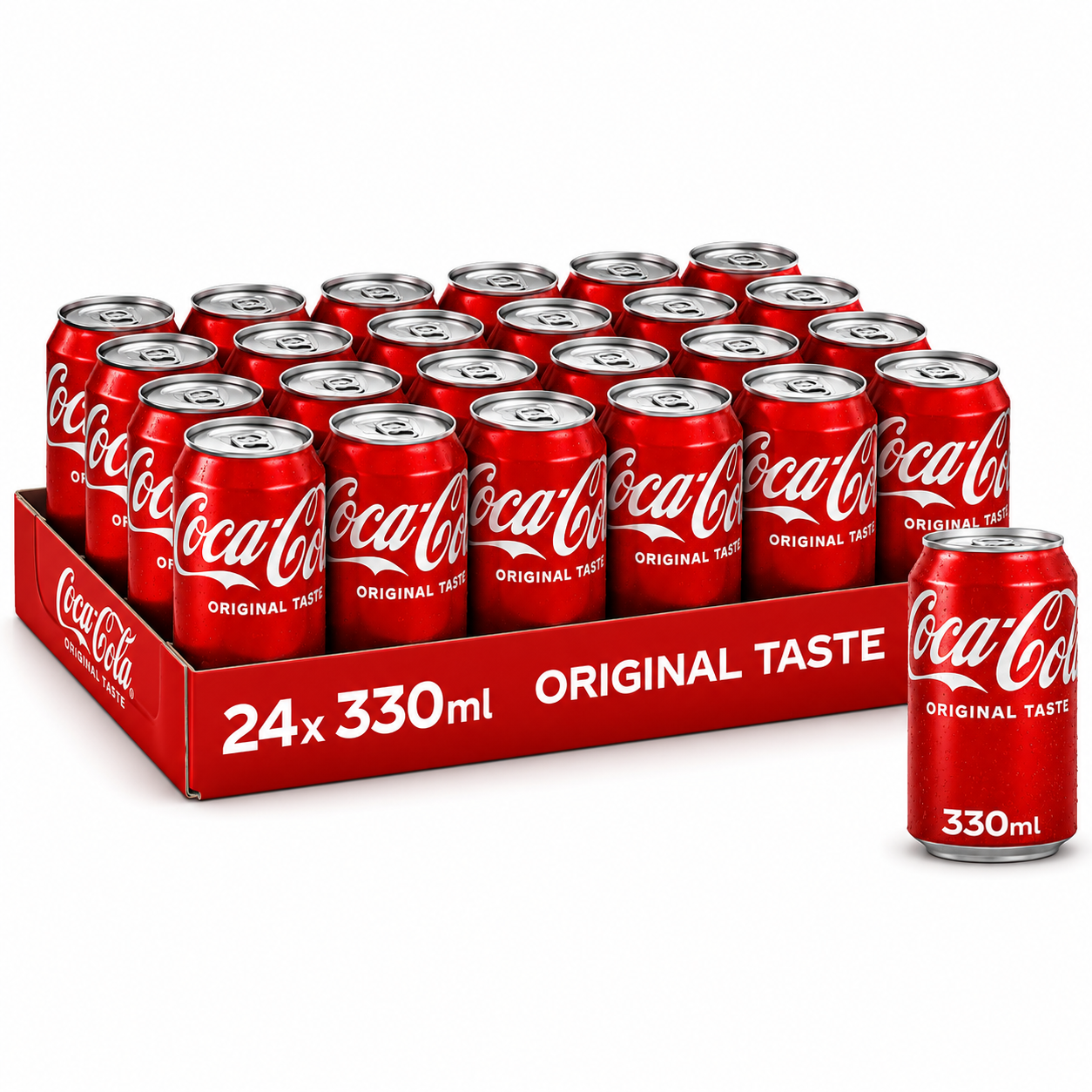 (EU) EUROPEAN COCA COLA CANS 24 X 330ML