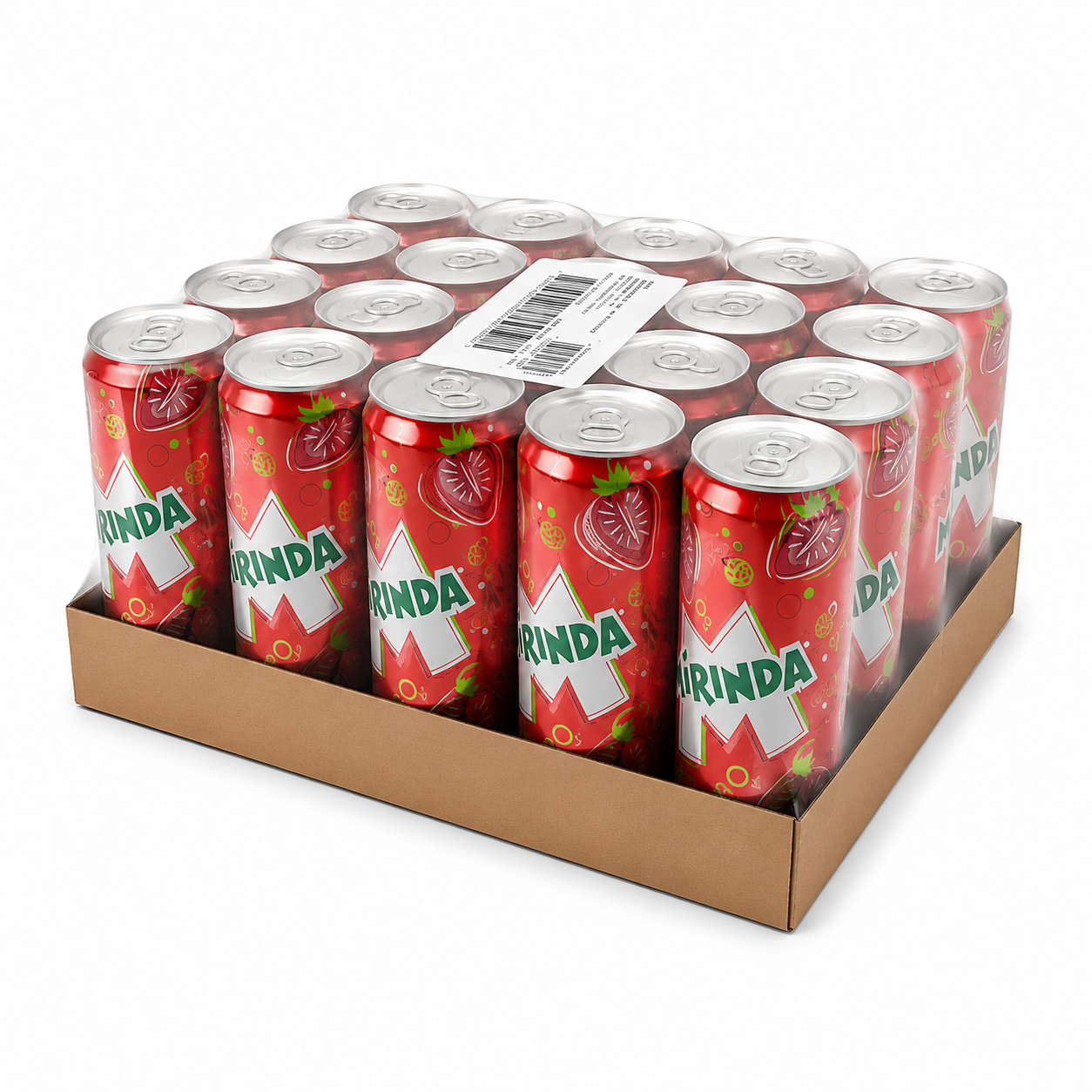 MIRINDA STRAWBERRY CANS 24X330ML