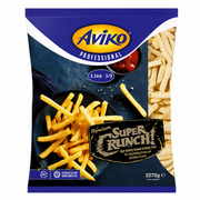 AVIKO SUPER CRUNCH THIN CUT 3/8 CHIPS 4X2.27 KG