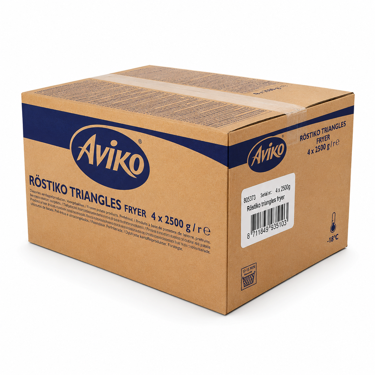 AVIKO HASH BROWN 1X2.5KG