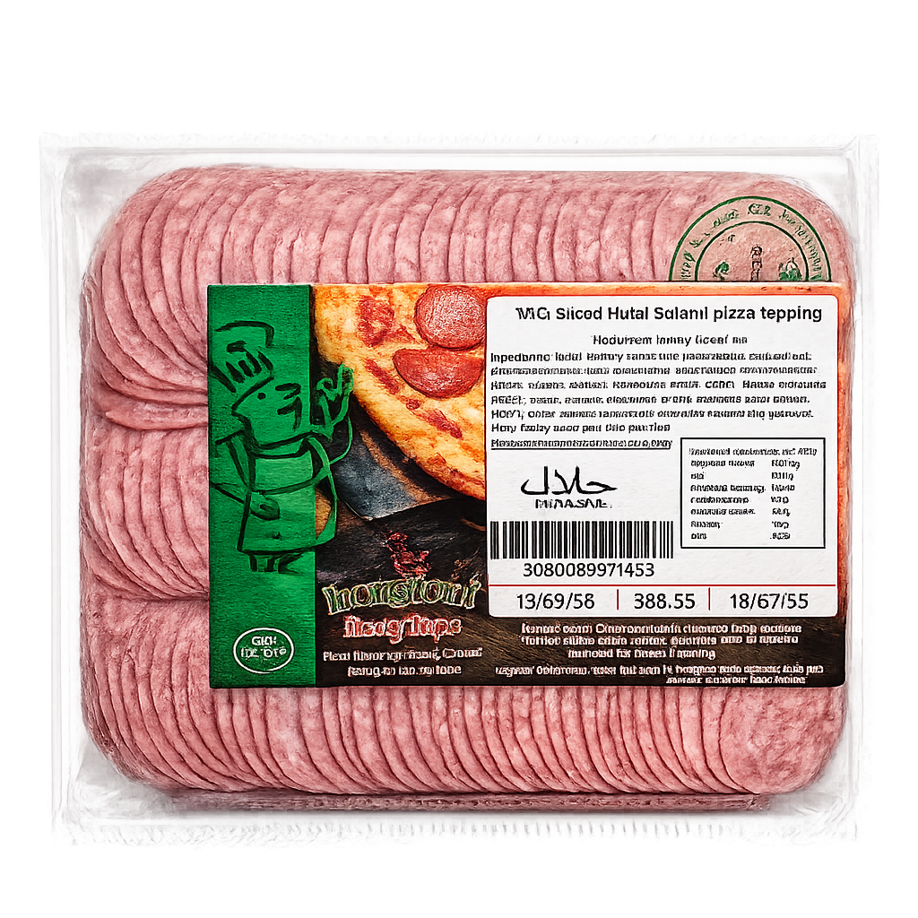 HARGREAVES HARAGIONI HALAL SALAMI 1KG