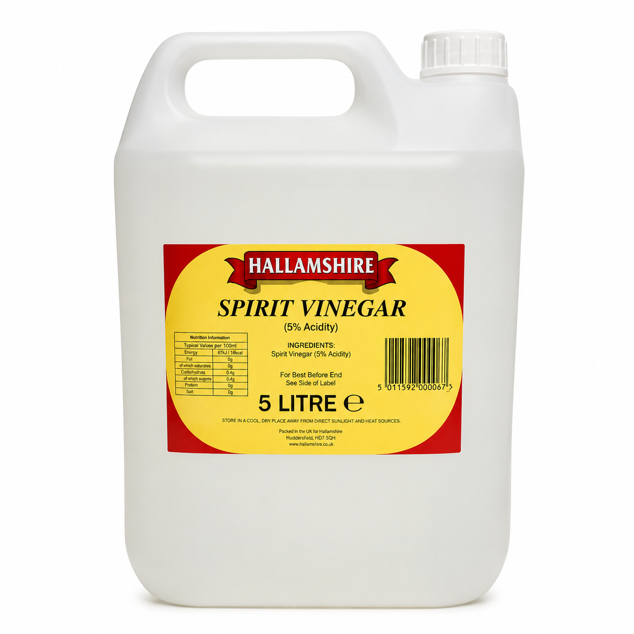 WHITE SPIRIT VINEGAR (5LTR)