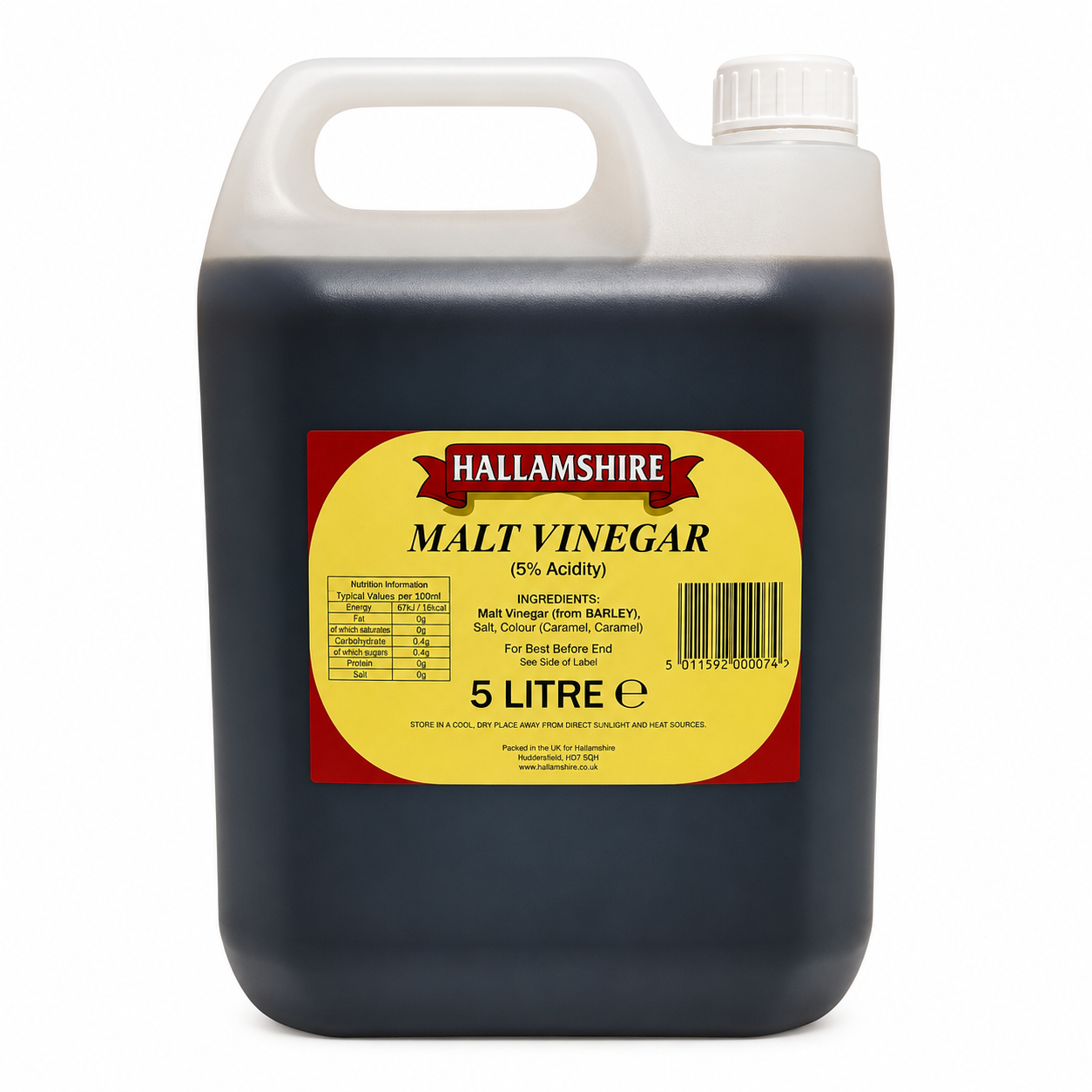 HALL MALT VINEGAR (5LTR)