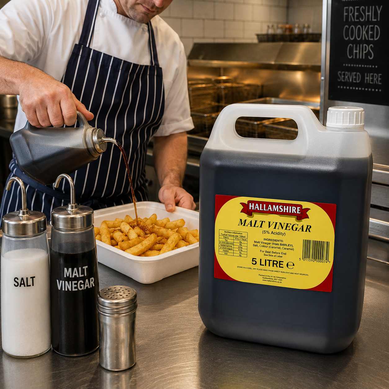 HALL MALT VINEGAR (5LTR)