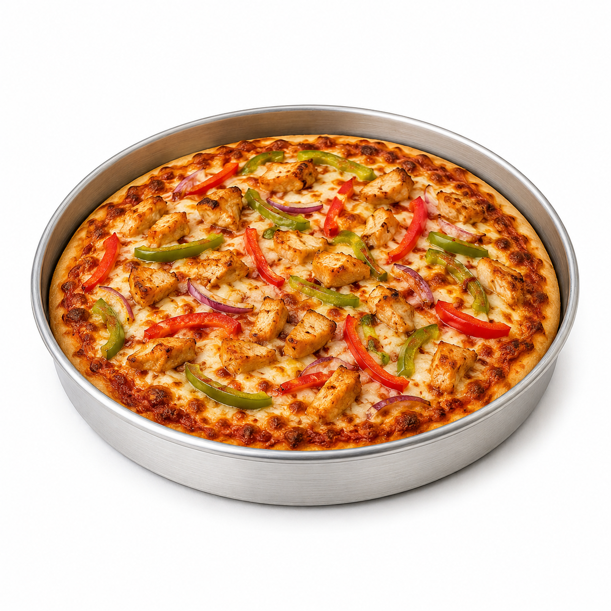 PIZZA PAN BLACK IRON 7"