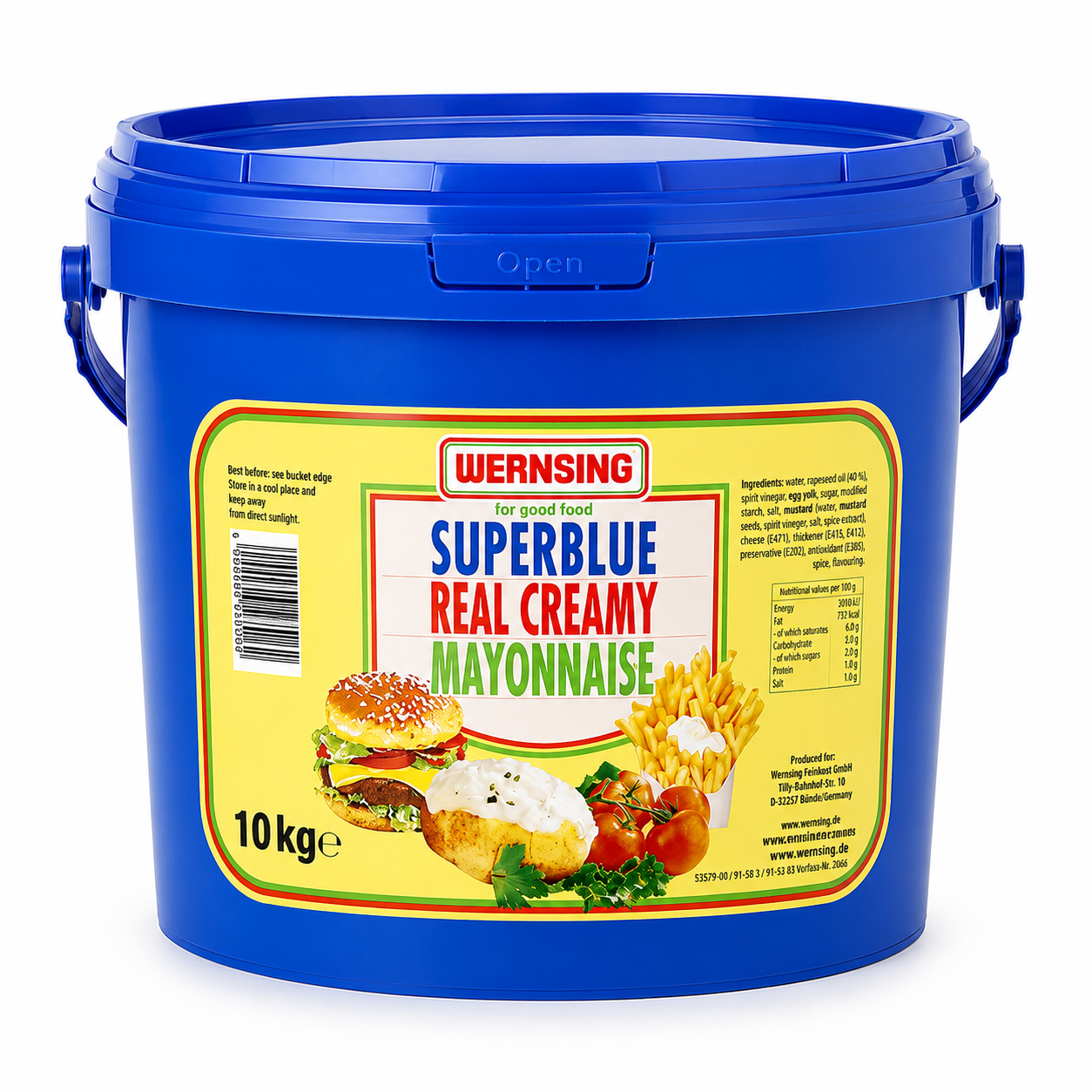 WERNSING REAL CREAMY BLUE MAYO 10KG
