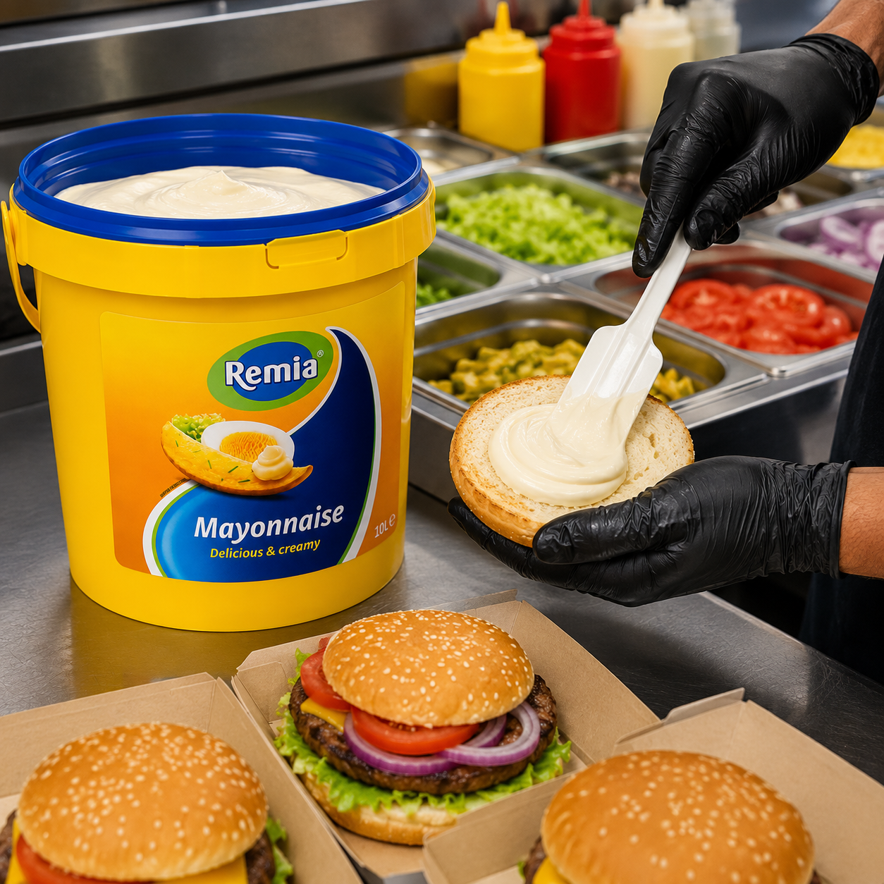 REMIA MAYONNAISE 10 LTR