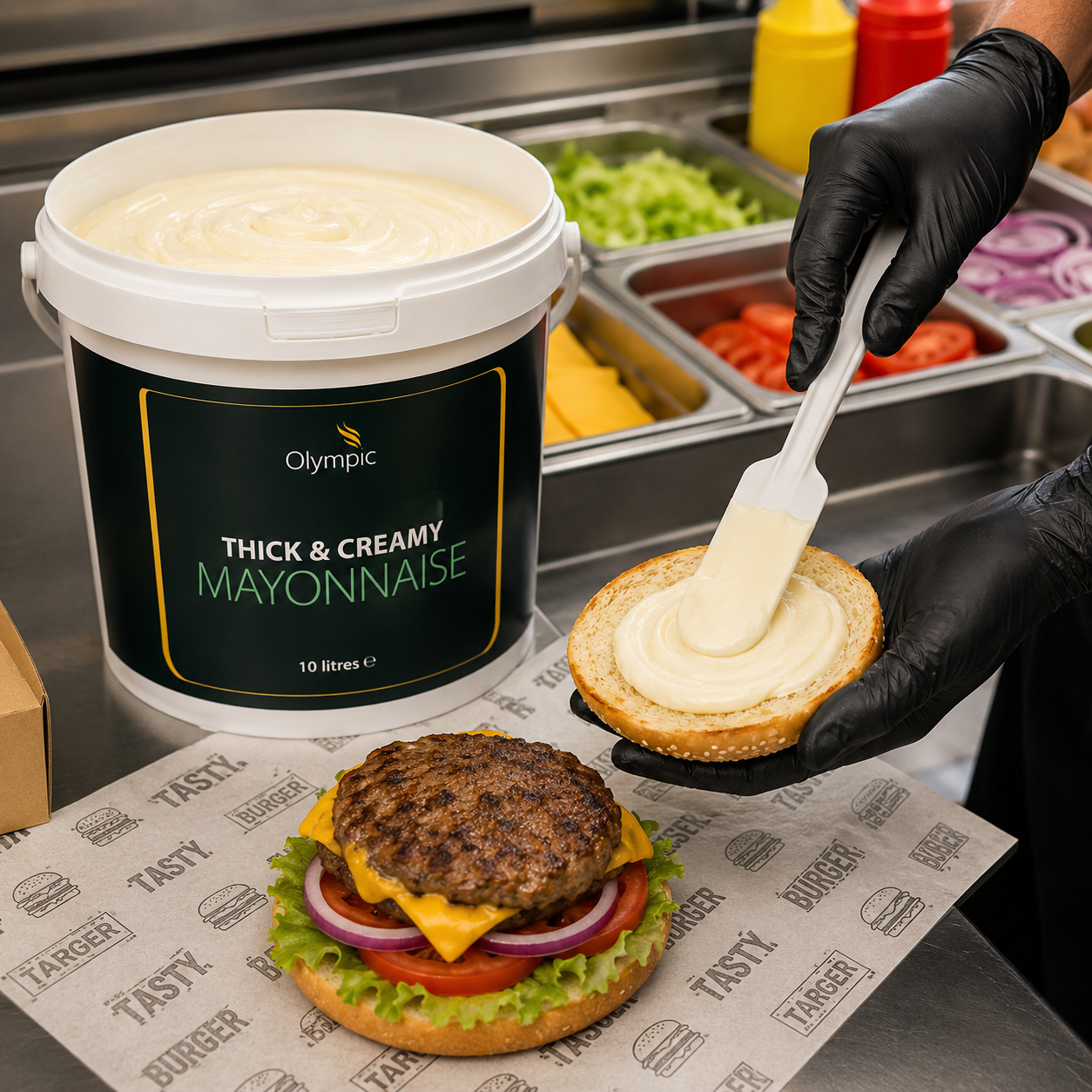 OLYMPIC THICK & CREAMY MAYO 10.LTR