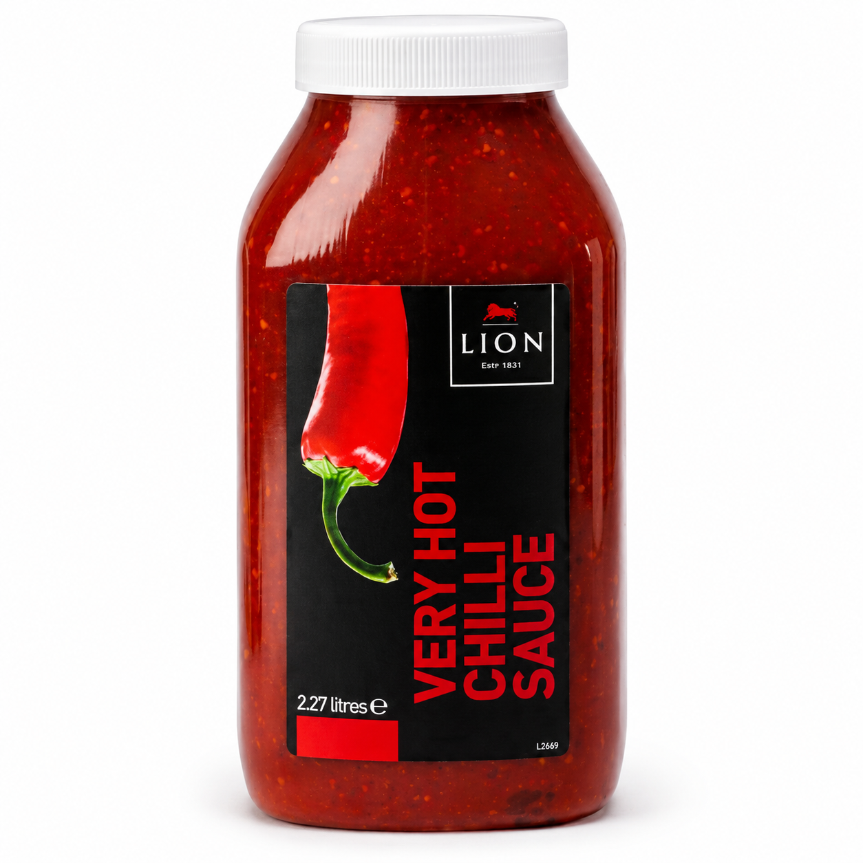 LION VERY HOT CHILLI SAUCE (2.27 LTR)