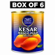 HEERA KESAR MANGO PULP 850G 6 X 1
