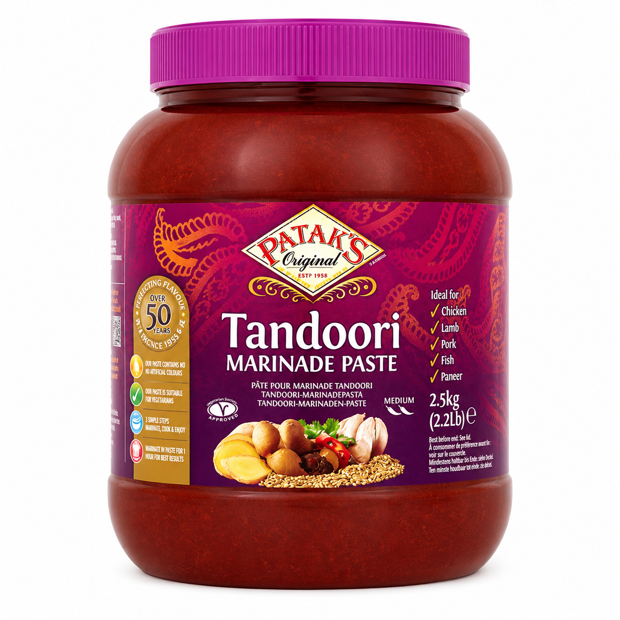 PATAKS TANDOORI CURRY PASTE (2.5KG)