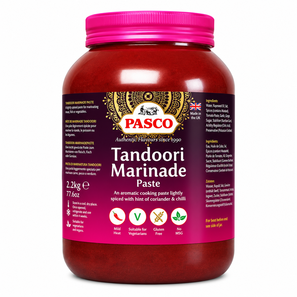 PASCO TANDOORI MARINADE PASTE 2.4KG