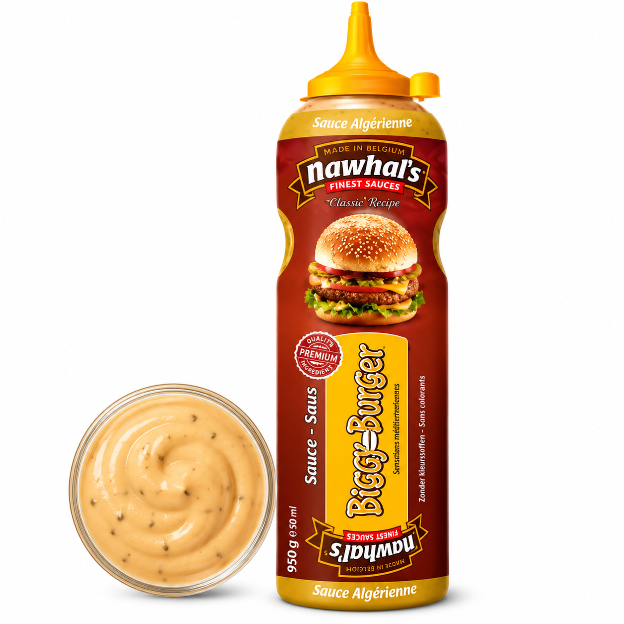 NAWHALS BIGGY BURGER SAUCE 950G