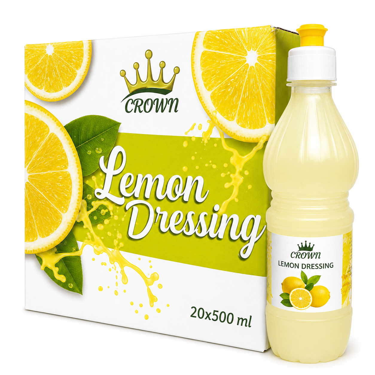 CROWN LEMON DRESSING 20X500ML