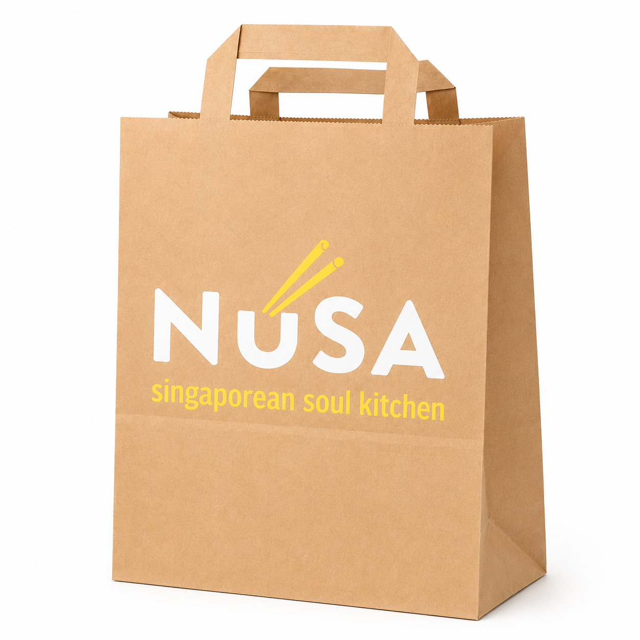 NUSA SINGAPOREAN SOS SMALL (500) BROWN BAGS
