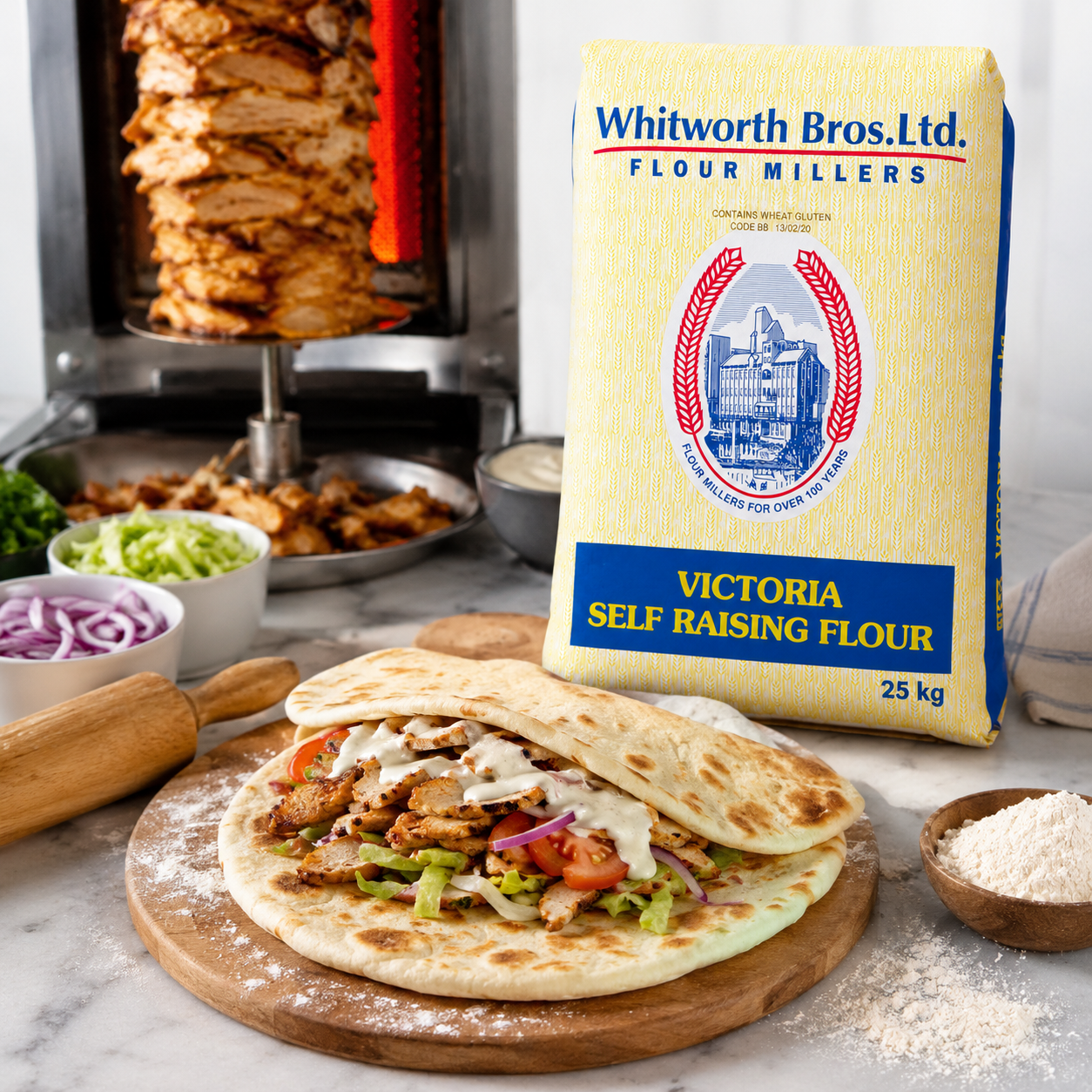 VICTORIA SELF RAISING FLOUR 25KG