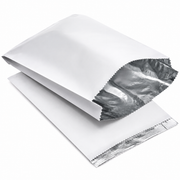 12" FOIL NAAN BAGS (WHITE) 400 PCS (175X230X300MM)