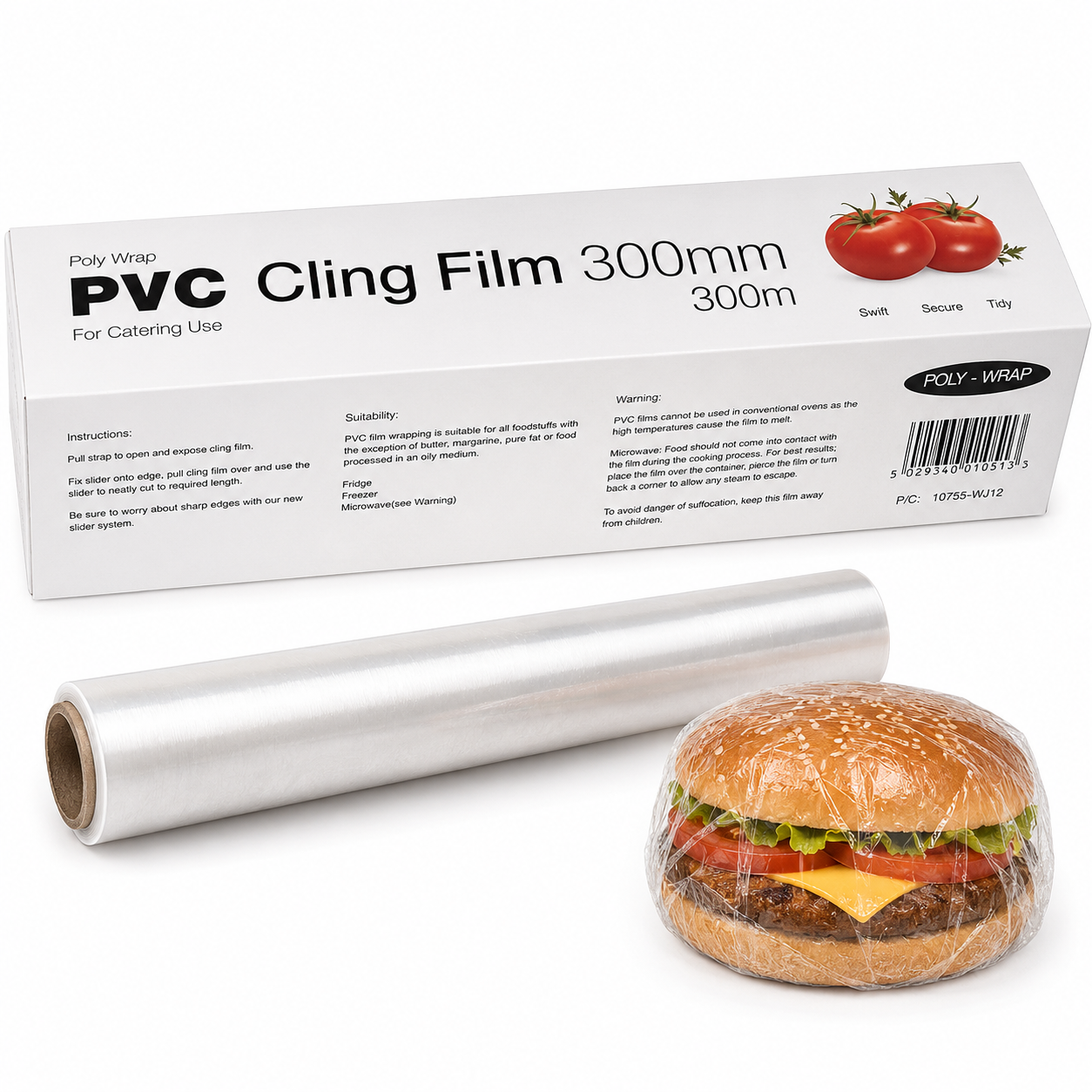 CLING FILM SMALL 300MM X 300M