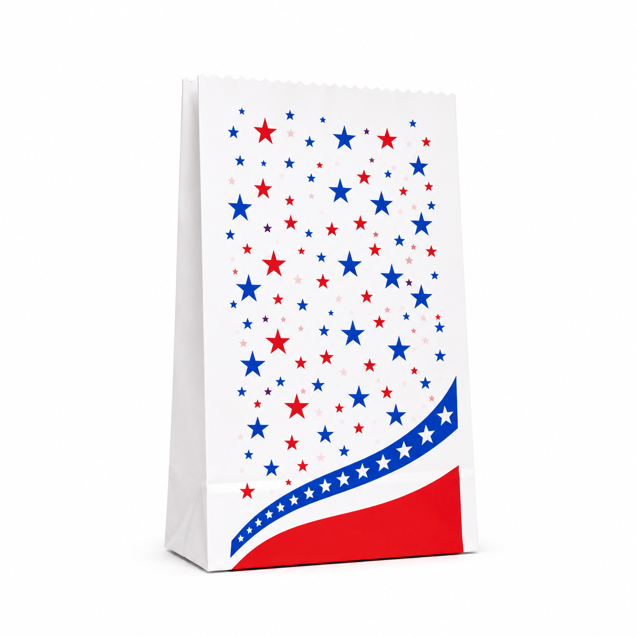 LARGE ADZ STAR R12 PAPER BAGS (7X12X14") 1X250PCS
